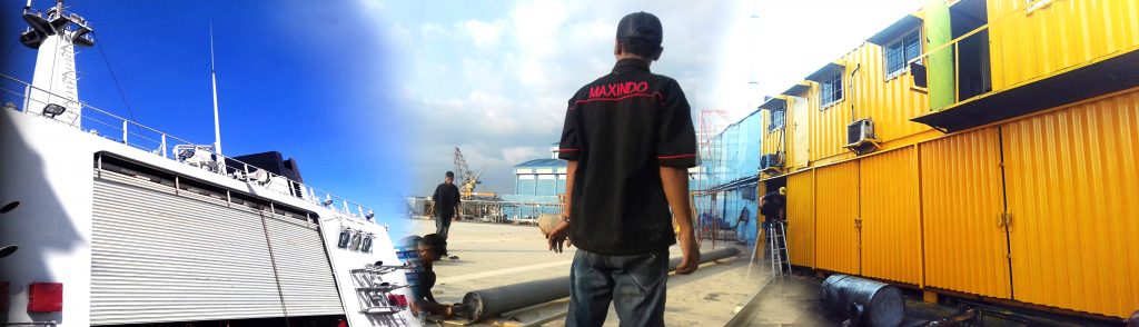 Maxindo rolling door Folding gate