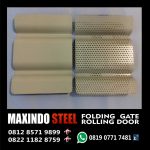 Slat daun Rolling Door One Sheet