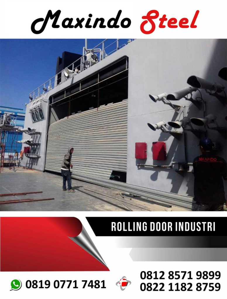 ROLLING DOOR INDUSTRI OTOMATIS