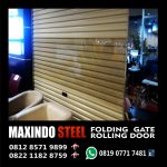 rolling door semi perforated 75 cm