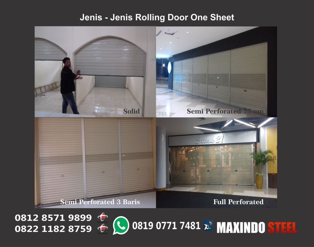rolling door one sheet