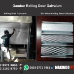 rolling door galvalum