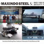 Rolling door Otomatis industri kri teluk bintuni