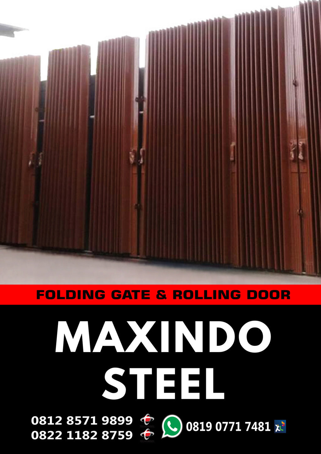 folding gate petojo utara jakarta pusat