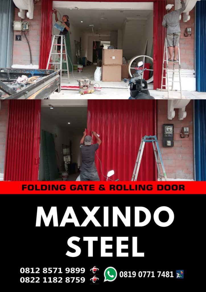 Folding Gate Malaka Jaya Jakarta Timur