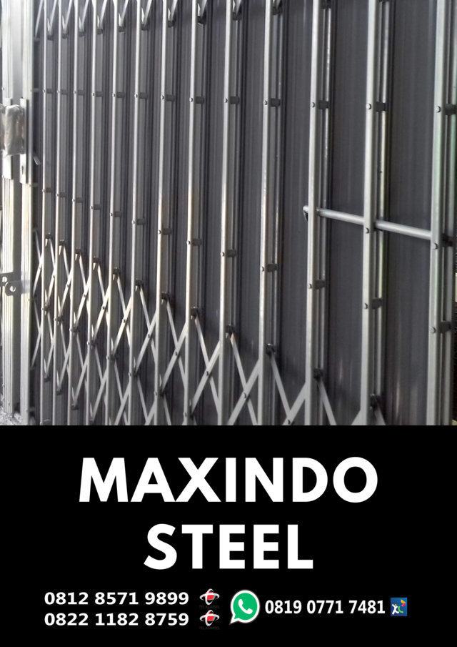  JUAL  FOLDING  GATE  JAMBI MURAH TLP 082211828759 MAXINDO STEEL