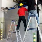 rolling door alumunium maxindo steel