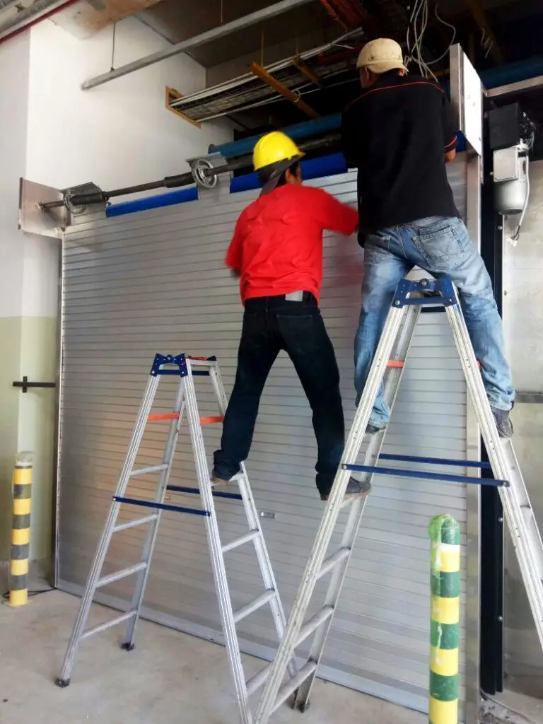 rolling door slat alumunium